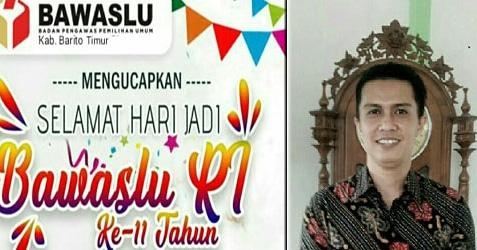 Masuki Usia 11 Tahun, Bawaslu Kabupaten Barito Timur Ajak Masyarakat Agar Dewasa Dalam Berpolitik