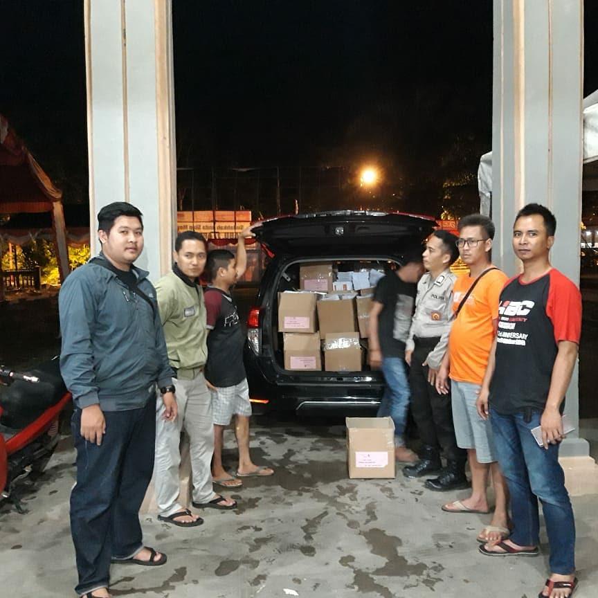 Bawaslu Kabupaten Barito Timur Mengawasi Pergeseran Surat Suara Pemilu 2019
