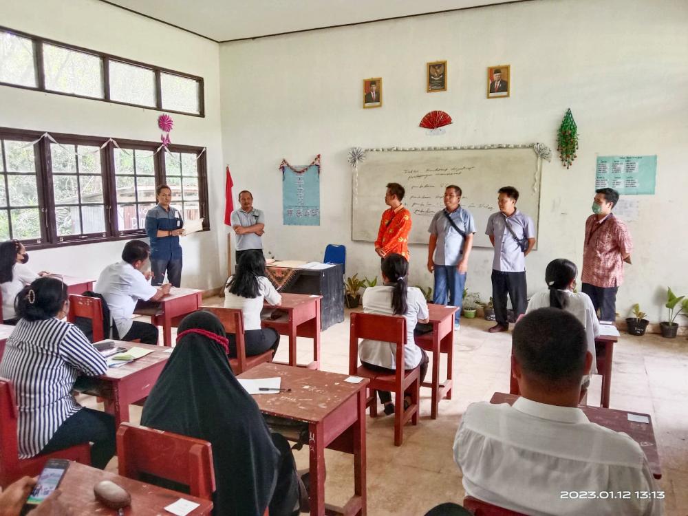 Bawaslu Bartim Lakukan Monitoring Pengawasan Terkait Pelaksanaan Tes Tertulis Calon Anggota PPS