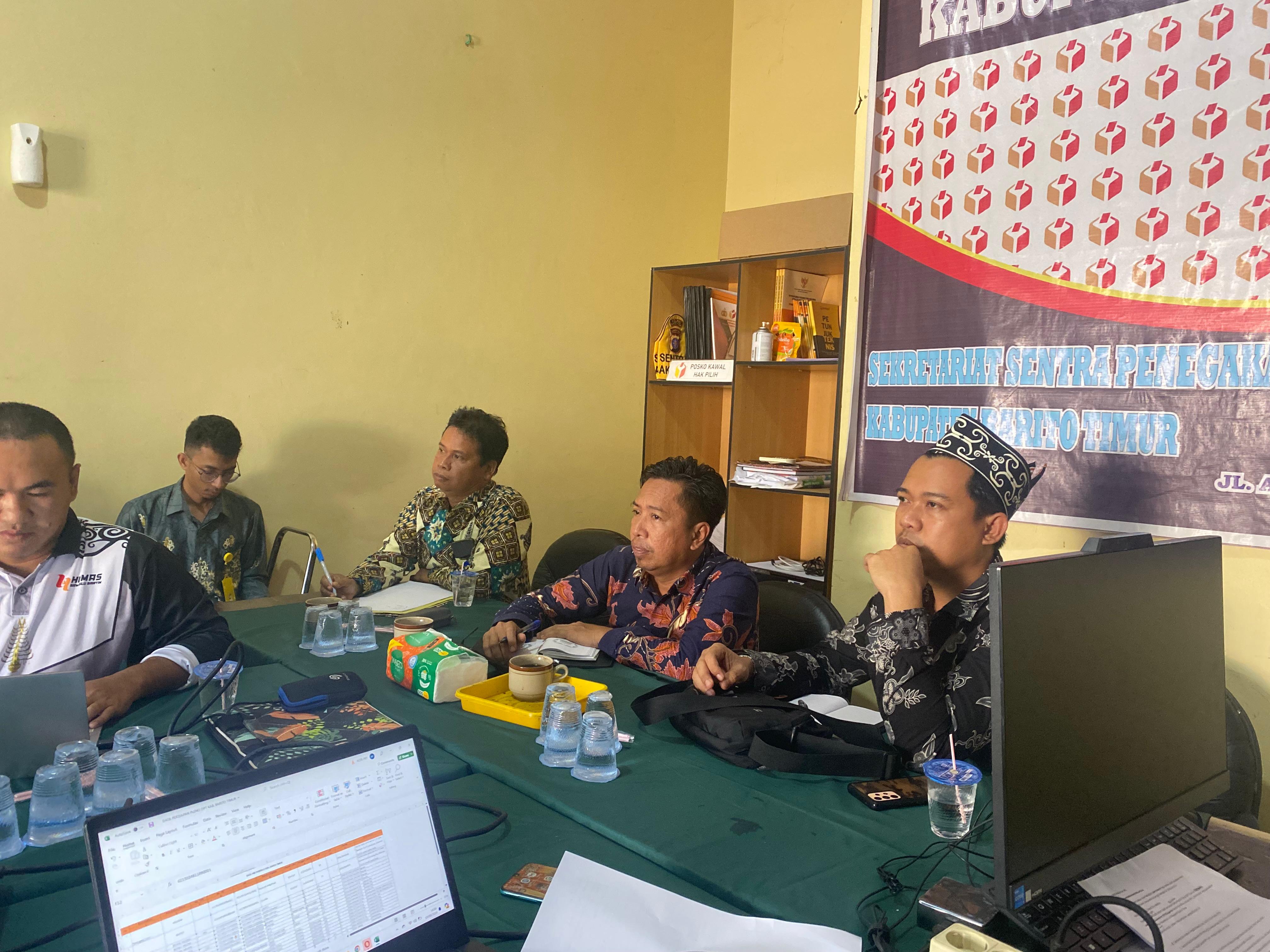 Bawaslu Bartim Gelar RDK Bersama dengan Stakeholder Terkait