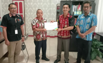 Bawaslu Bartim Serahkan Rencana Anggaran Biaya (RAB) Untuk Pilkada Serentak Tahun 2024