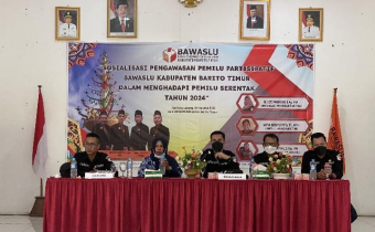 Bawaslu Bartim Kembali Laksanakan Sosialisasi Pengawasan Pemilu Partisipatif Tahun 2022