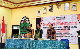 Bawaslu Bartim Kembali Gelar Sosialisasi Produk Hukum Bawaslu dan Non Peraturan Bawaslu