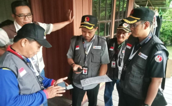 Bawaslu Bartim Laksanakan Patroli Kawal Hak Pilih di Kecamatan Benua Lima