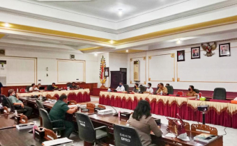 Bawaslu Bartim Hadiri Rapat Kerja oleh DPRD Kab. Bartim