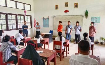 Bawaslu Bartim Lakukan Monitoring Pengawasan Terkait Pelaksanaan Tes Tertulis Calon Anggota PPS