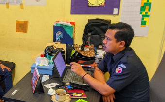 Ilustrasi Foto Anggota Bawaslu Bartim Ahmad Saufi menyampaikan imbauan